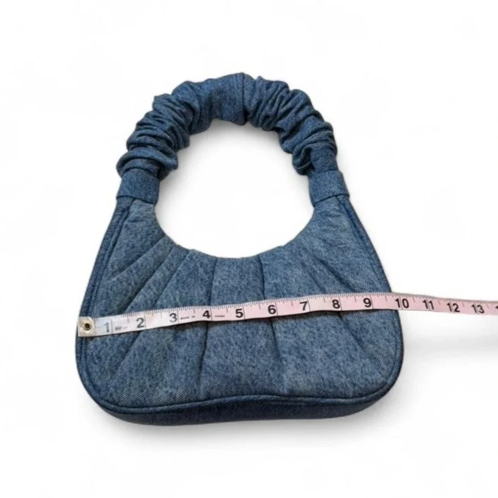 JW PEI Gabbi Ruched‎ Denim Hobo Bag